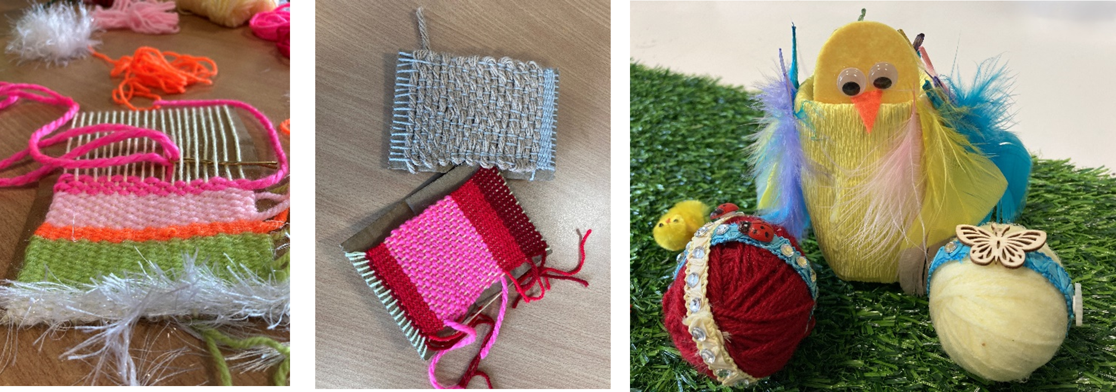 Volunteer crafts examples