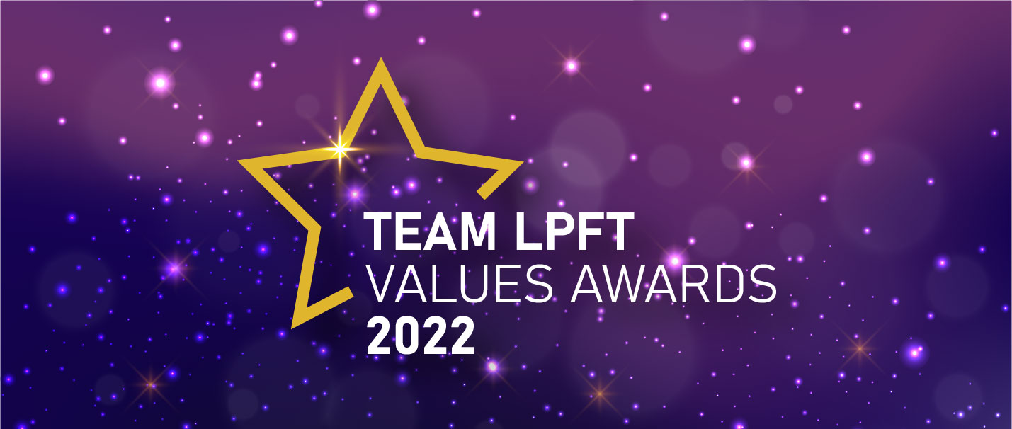 Team LPFT Values Awards logo