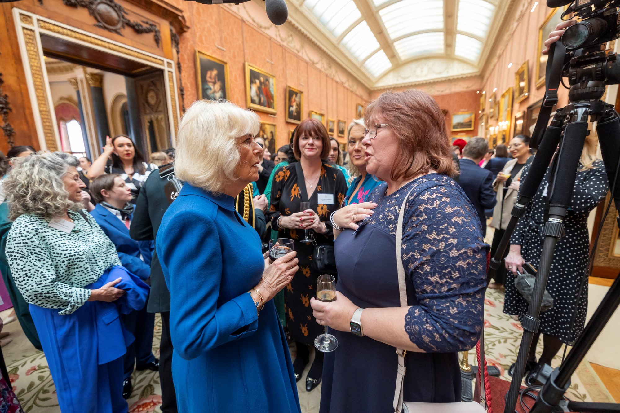 Susan Bole meeting Her Majesty The Queen