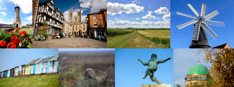 Scenic views of Lincolnshire